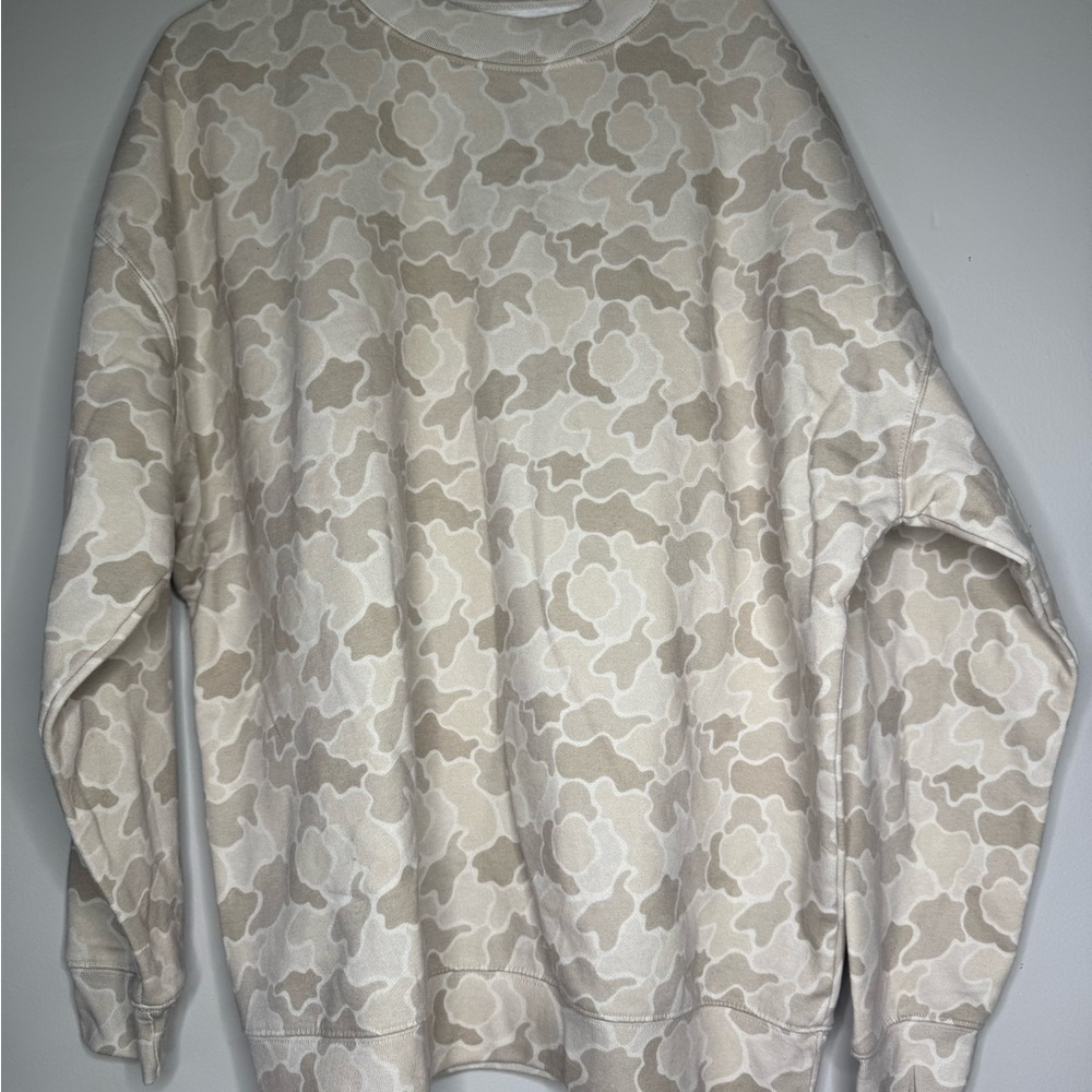 Men's Camouflage crew Sweater